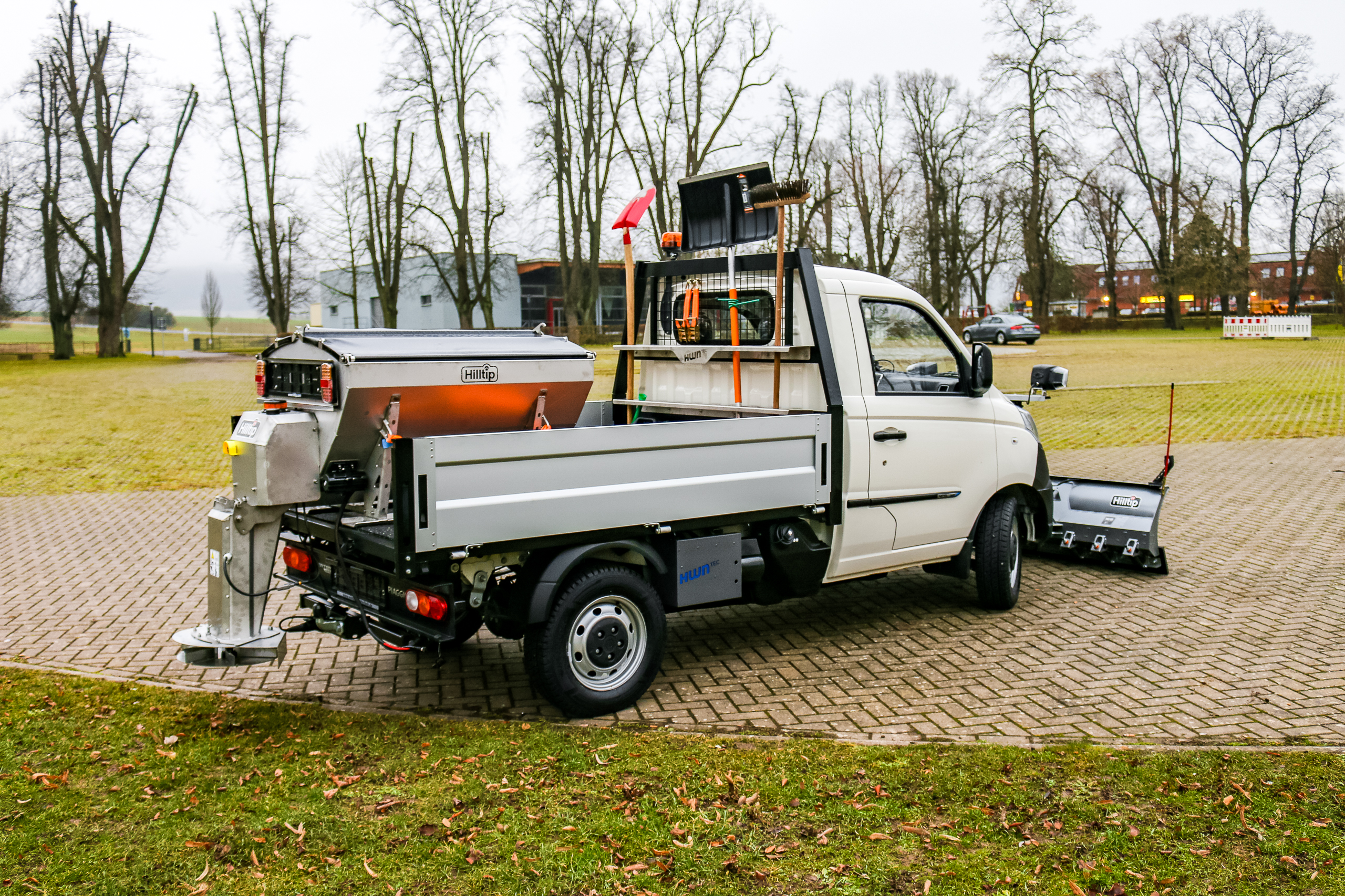 Piaggio Porter NP6 Winterdienst Piaggio NP6 Winterdienstfahrzeug