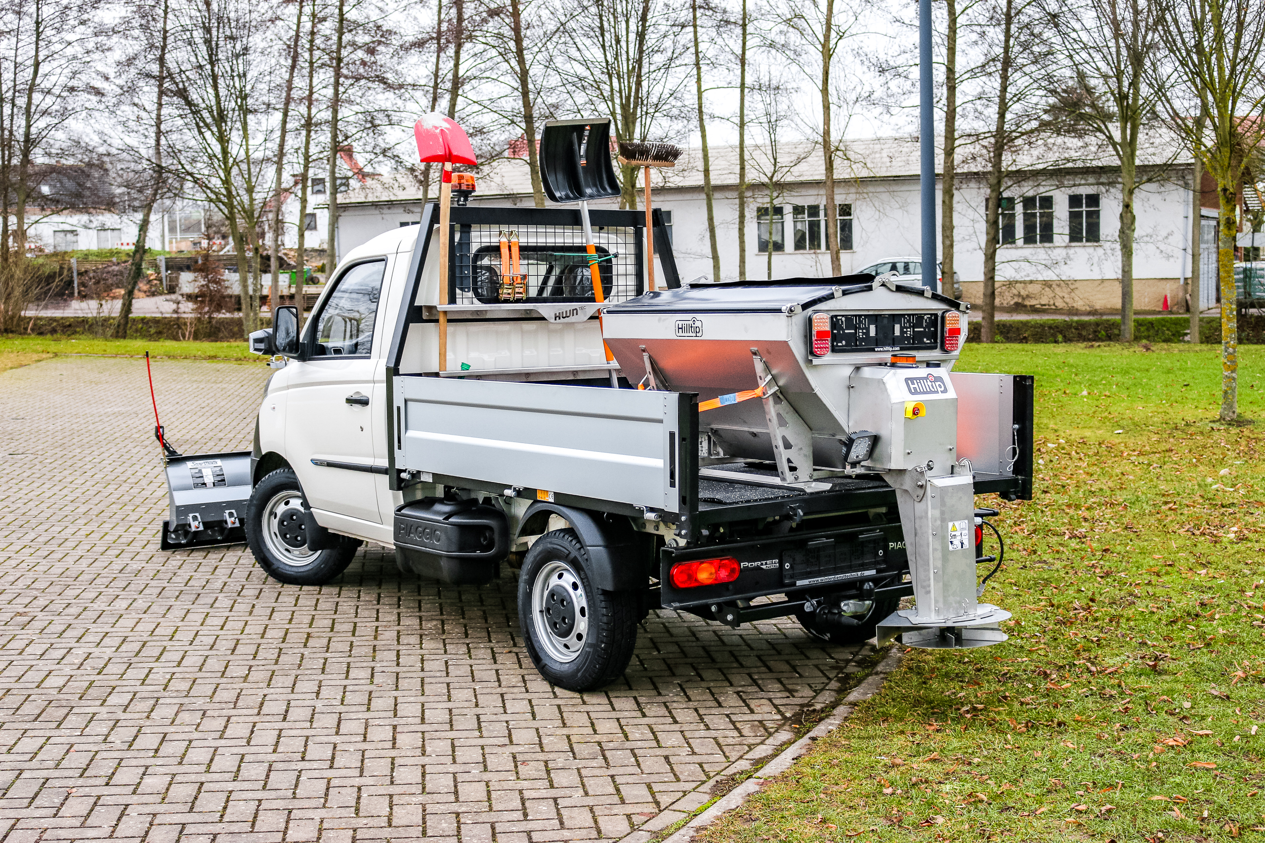 Piaggio Porter NP6 Winterdienst Piaggio NP6 Winterdienstfahrzeug